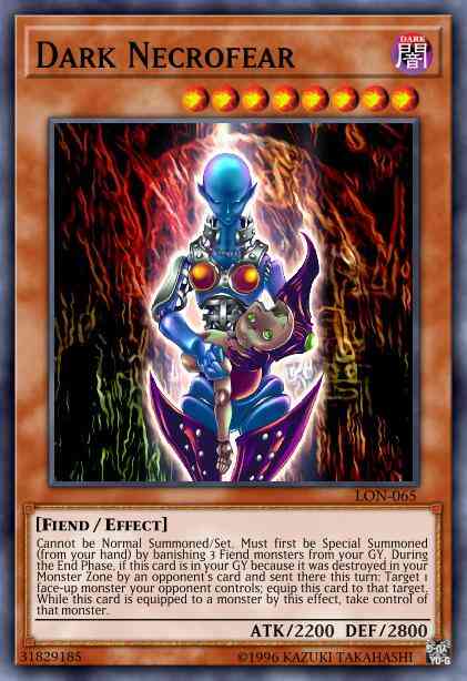 Dark Necrofear - DT02-EN056 - Duel Terminal Rare Parallel Rare - Duel Terminal