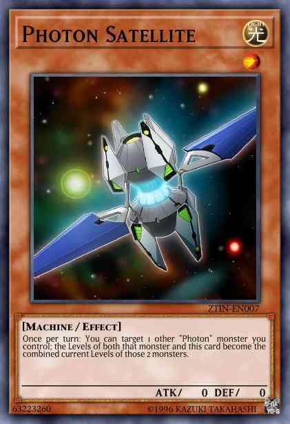 Photon Satellite - ZTIN-EN007 - Super Rare - 1st Edition