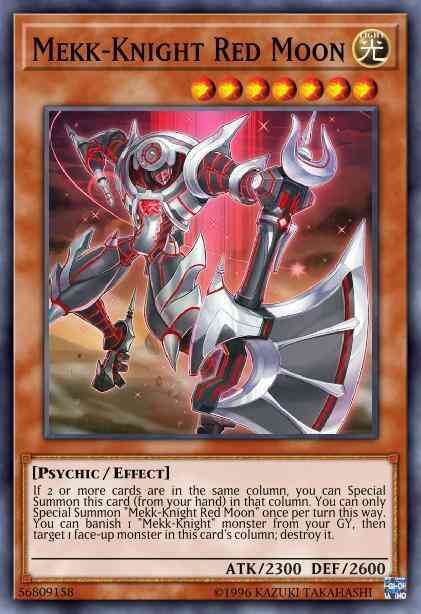 Mekk-Knight Red Moon - EXFO-EN018 - Rare - Unlimited