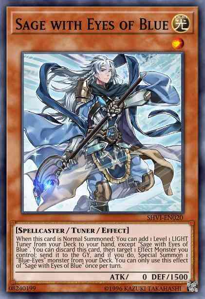 Sage with Eyes of Blue - LCKC-EN015 - Secret Rare - Unlimited