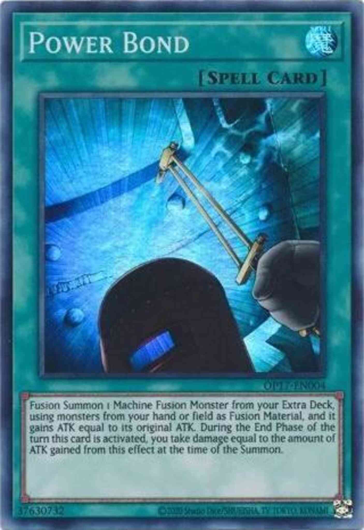 Power Bond - OP17-EN004 - Super Rare - Unlimited