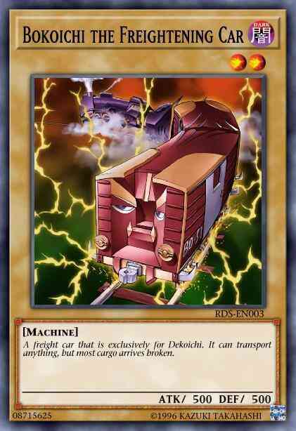 Bokoichi the Freightening Car - DR3-EN063 - Common - Unlimited
