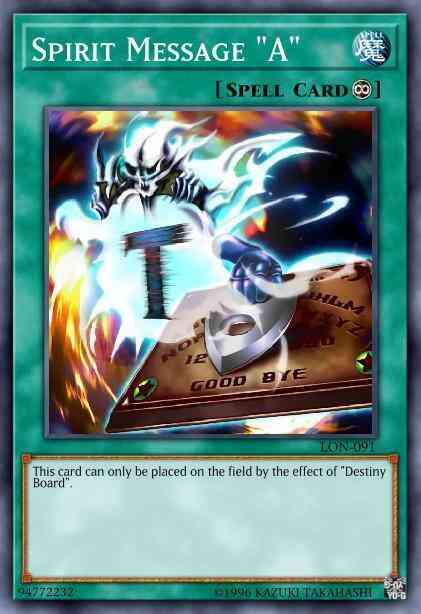 Spirit Message "A" - DPRP-EN044 - Common - 1st Edition