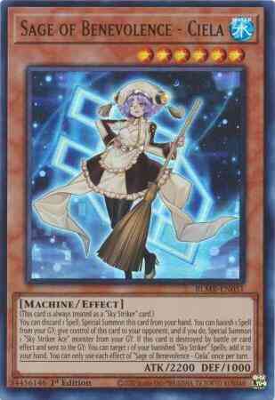 Sage of Benevolence - Ciela - BLMR-EN051 - Ultra Rare - 1st Edition