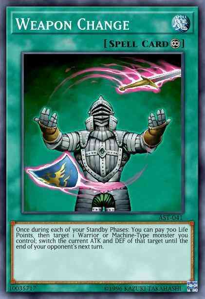 Weapon Change - SD10-EN028 - Common - Unlimited