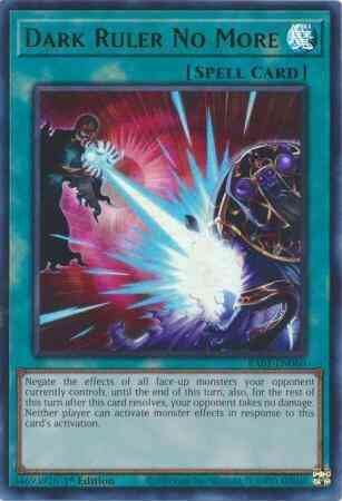 Dark Ruler No More - RA01-EN060 - Ultra Rare - 1st Edition