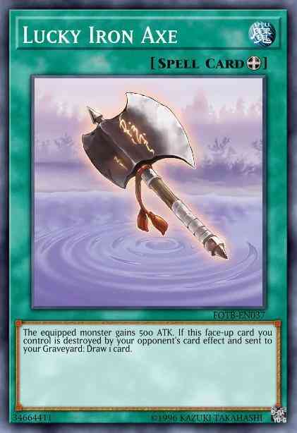 Lucky Iron Axe - YSDJ-EN032 - Common - 1st Edition