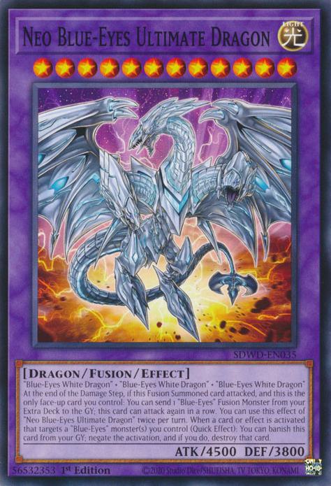 Neo Blue-Eyes Ultimate Dragon - SDWD-EN035 - Common - 1st Edition