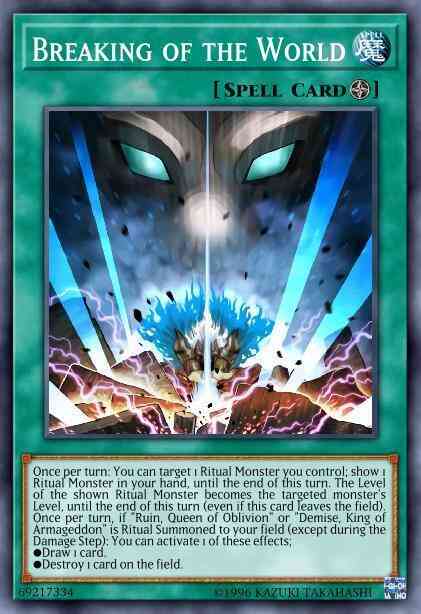 Breaking of the World - CYHO-EN057 - Common - 1st Edition