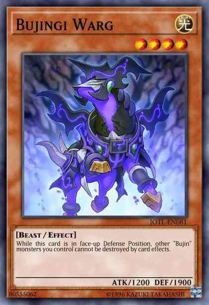 Bujingi Warg - JOTL-EN081 - Common - Unlimited