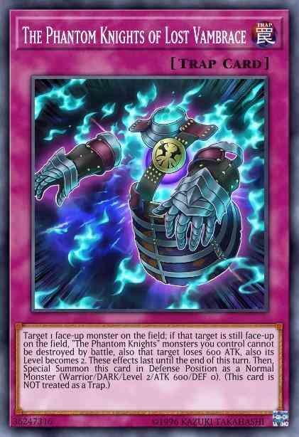 The Phantom Knights of Lost Vambrace - MACR-EN066 - Common - 1st Edition