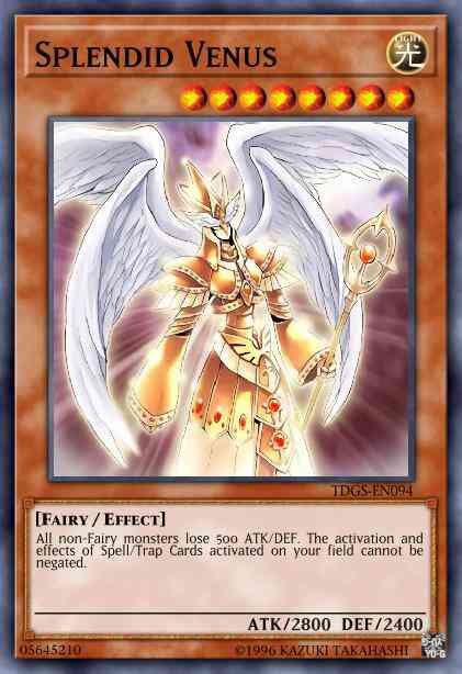 Splendid Venus - BP02-EN070 - Rare - 1st Edition