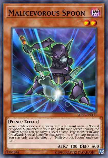 Malicevorous Spoon - MP14-EN127 - Common - 1st Edition