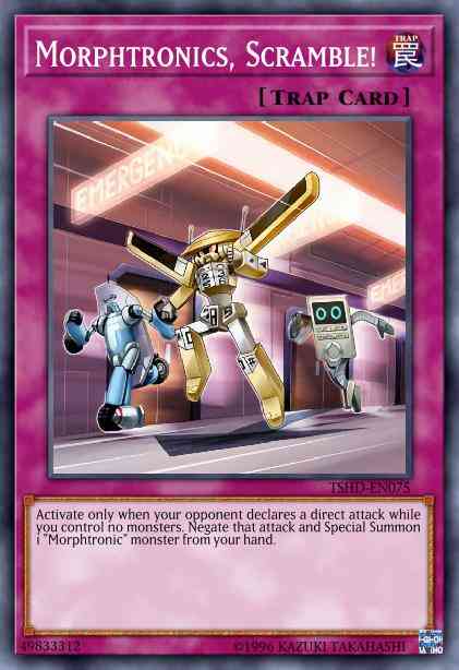 Morphtronics, Scramble! - TSHD-EN075 - Common - Unlimited