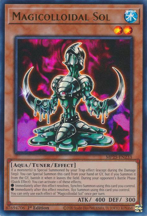 Magicolloidal Sol - MP25-EN233 - Ultra Rare - 1st Edition
