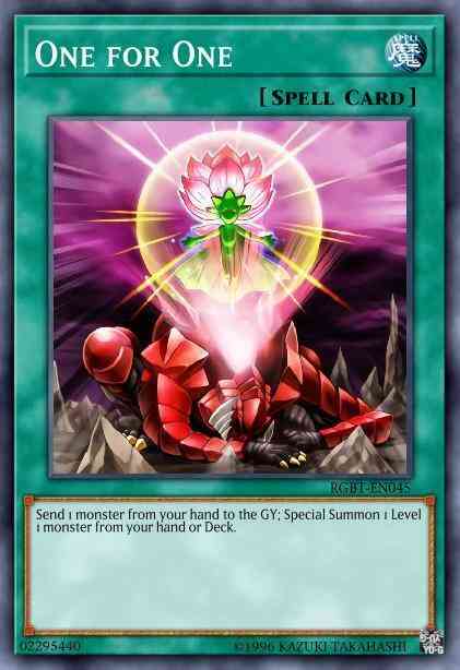 One for One - DP09-EN018 - Rare - 1st Edition