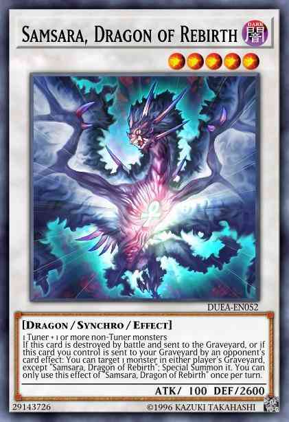 Samsara, Dragon of Rebirth - MP15-EN097 - Super Rare - 1st Edition