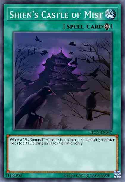Shien's Castle of Mist - GLD2-EN041 - Common - Limited