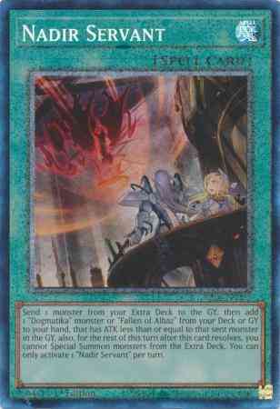 Nadir Servant - RA01-EN062 - Prismatic Collector's Rare - 1st Edition