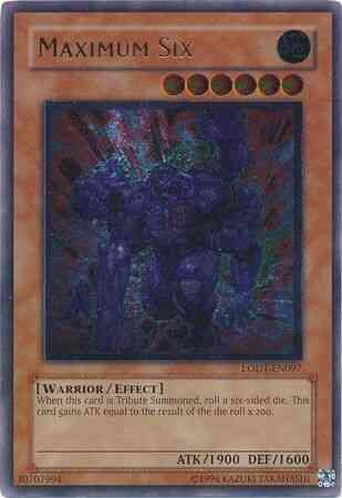 Maximum Six - LODT-EN097 - Ultimate Rare - 1st Edition