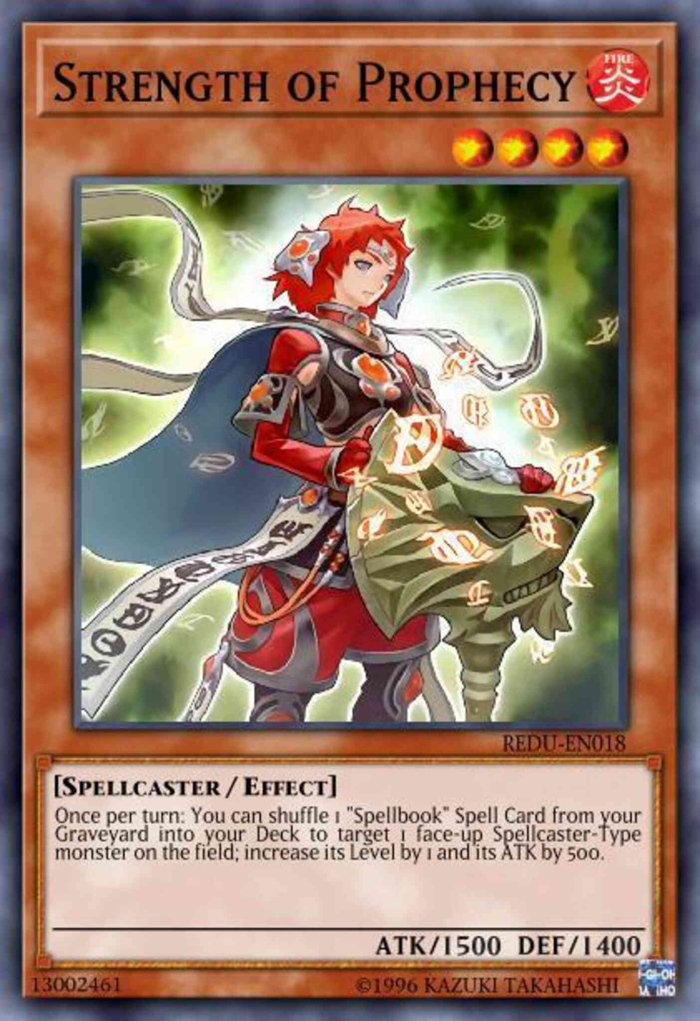Strength of Prophecy - REDU-EN018 - Common - Unlimited