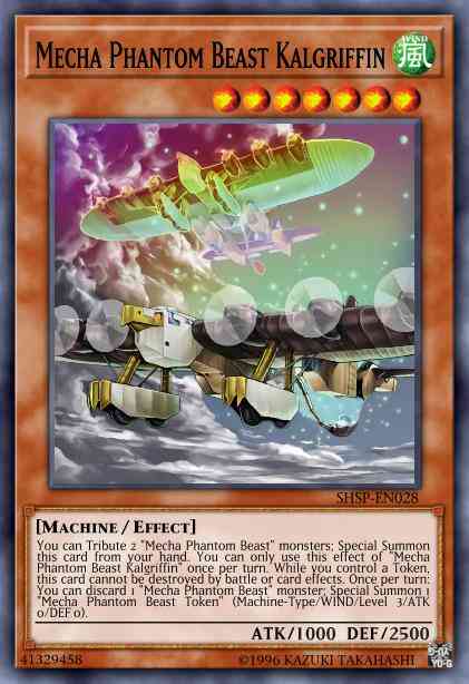 Mecha Phantom Beast Kalgriffin - SHSP-EN028 - Rare - 1st Edition
