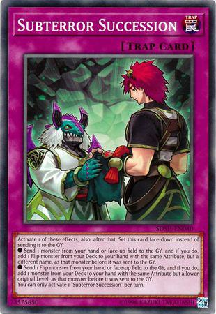 Subterror Succession - SDSH-EN040 - Common - Unlimited