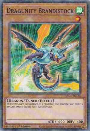 Dragunity Brandistock - HAC1-EN156 - Duel Terminal Normal Parallel Rare - 1st Edition