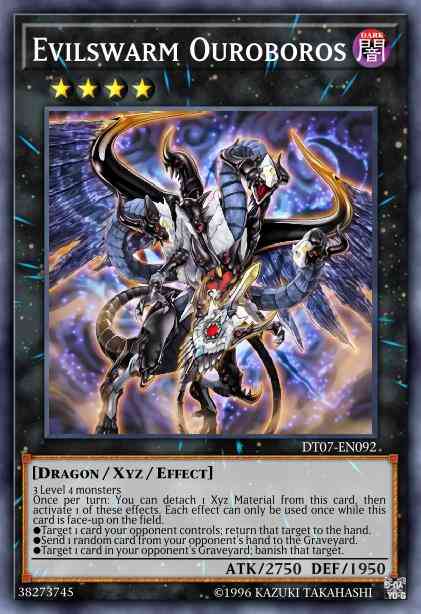 Evilswarm Ouroboros - HA07-EN065 - Secret Rare - Unlimited