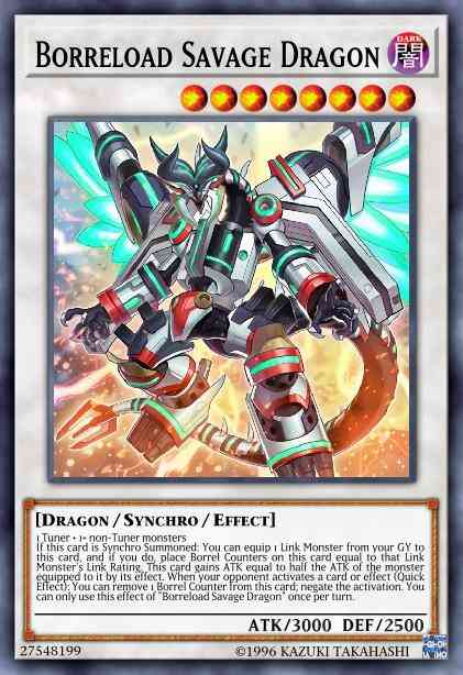 Borreload Savage Dragon - SAST-EN037 - Ultra Rare - 1st Edition