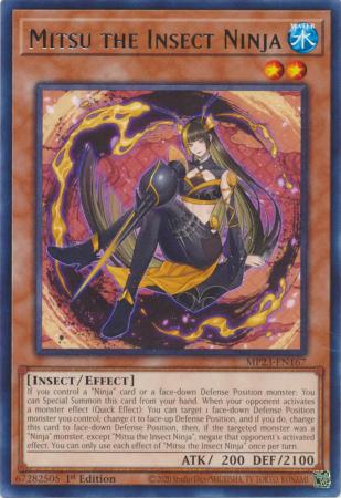 Mitsu the Insect Ninja - MP23-EN167 - Rare - 1st Edition