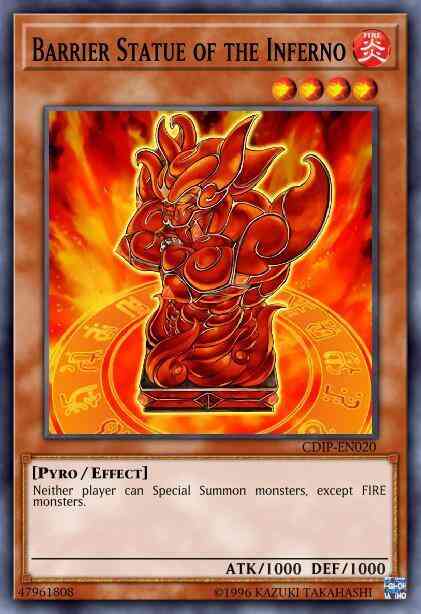 Barrier Statue of the Inferno - CDIP-EN020 - Common - Unlimited