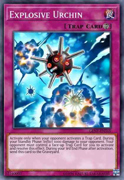 Explosive Urchin - GENF-EN065 - Common - 1st Edition