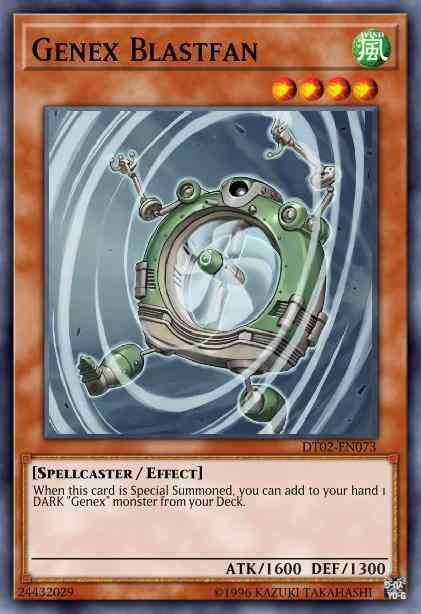 Genex Blastfan - HA02-EN043 - Super Rare - Unlimited