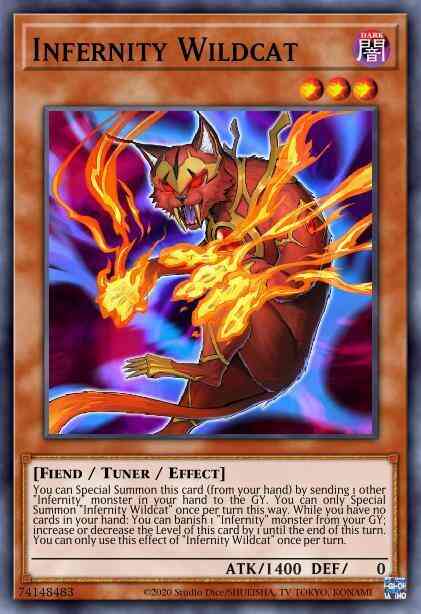 Infernity Wildcat - PHRA-EN017 - Common - 1st Edition