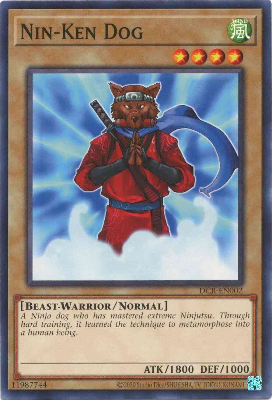 Nin-Ken Dog - 25th Anniversary - DCR-EN002 - Common - Unlimited