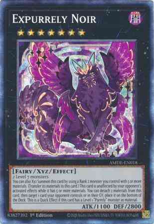 Expurrely Noir - AMDE-EN018 - Collector's Rare - 1st Edition