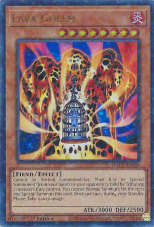 Lava Golem - HAC1-EN008 - Duel Terminal Ultra Parallel Rare - 1st Edition