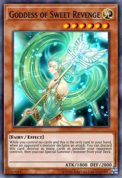 Goddess of Sweet Revenge - LCKC-EN106 - Secret Rare - Unlimited