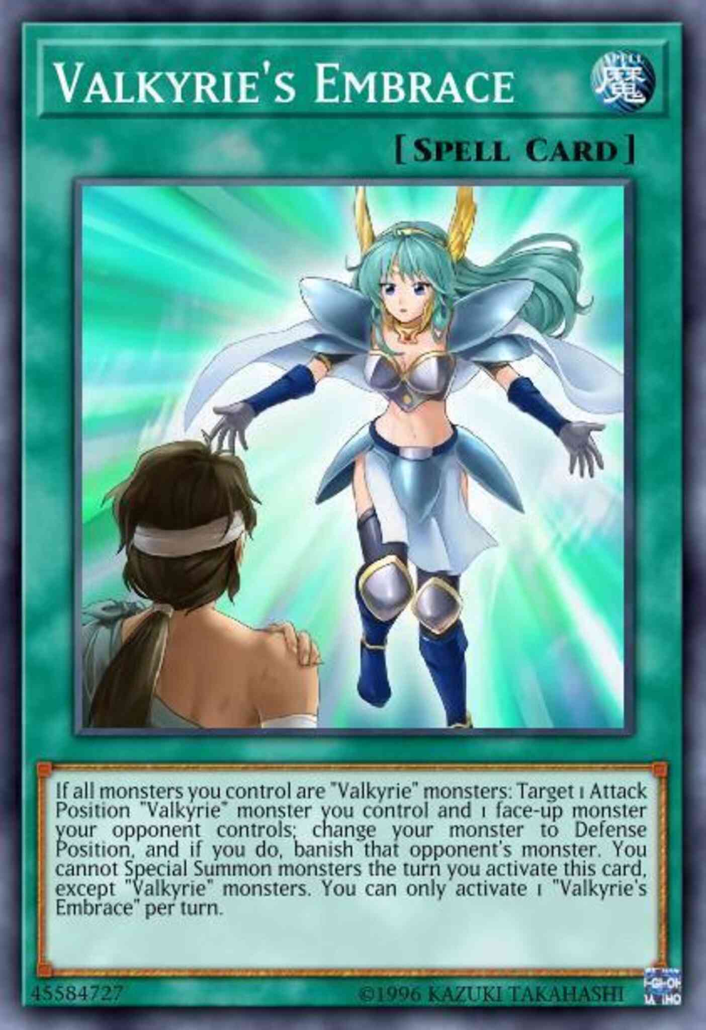 Valkyrie's Embrace - DANE-EN089 - Ultra Rare - 1st Edition