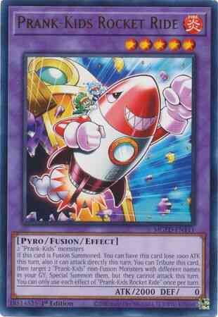 Prank-Kids Rocket Ride - MGED-EN111 - Rare - 1st Edition