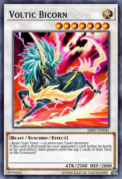 Voltic Bicorn - DREV-EN041 - Ultimate Rare - Unlimited