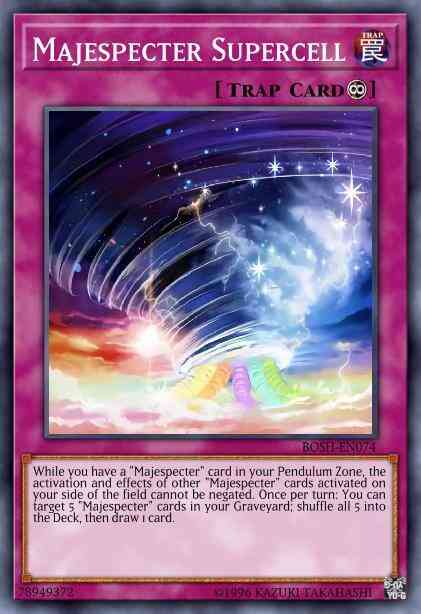 Majespecter Supercell - BOSH-EN074 - Super Rare - Unlimited