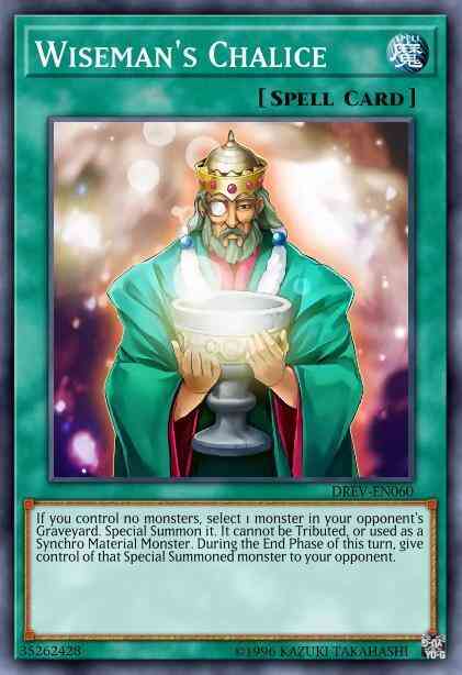 Wiseman's Chalice - DREV-EN060 - Super Rare - 1st Edition