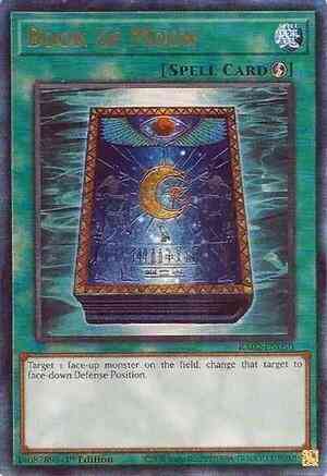 Book of Moon - RA02-EN050 - Prismatic Ultimate Rare - 1st Edition