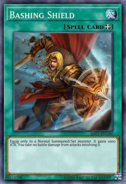Bashing Shield - SBTK-EN037 - Super Rare - 1st Edition