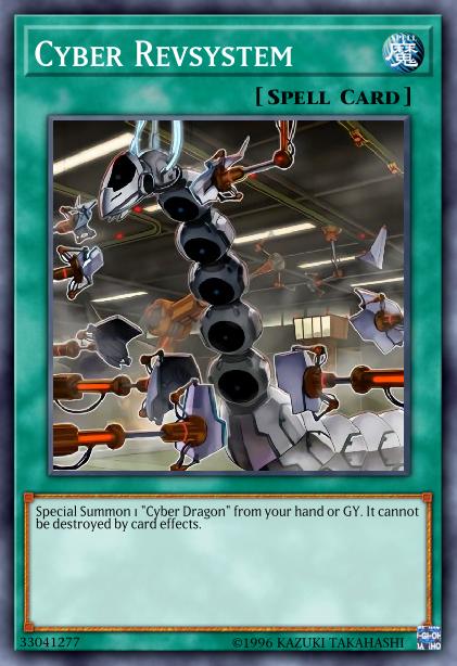 Cyber Revsystem - CYHO-EN059 - Secret Rare - Unlimited