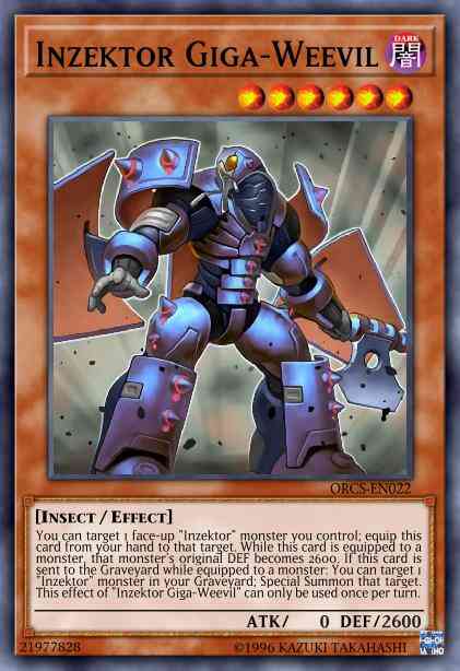 Inzektor Giga-Weevil - ORCS-EN022 - Common - Unlimited