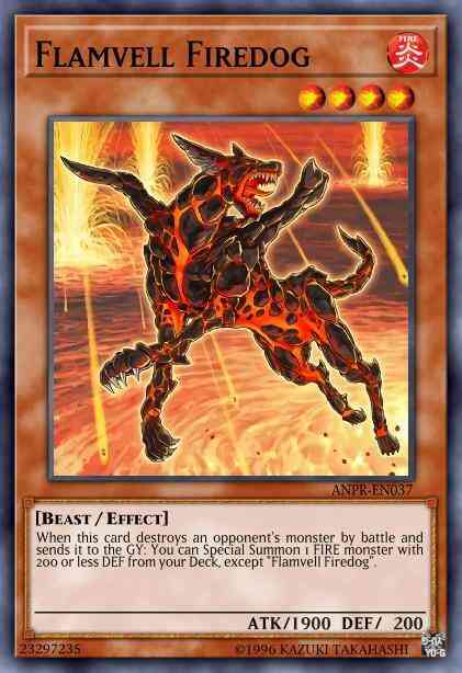Flamvell Firedog - ANPR-EN037 - Rare - Unlimited