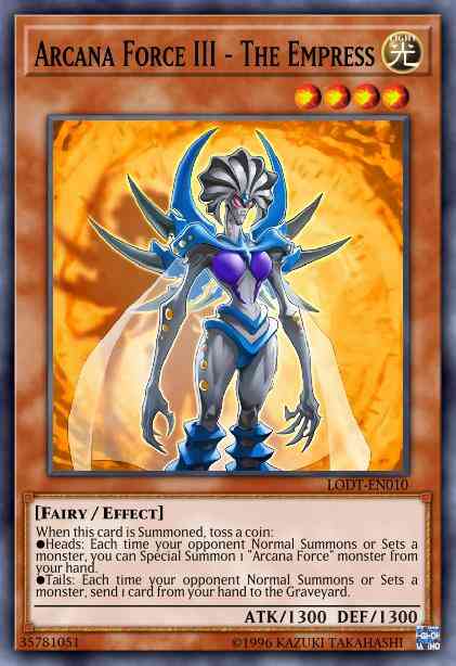Arcana Force III - The Empress - LODT-EN010 - Common - Unlimited